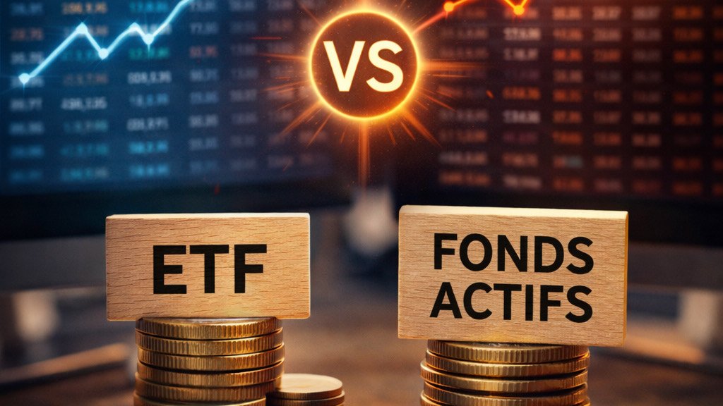 ETF ou fonds actifs : comparer les frais, les risques et la méthode